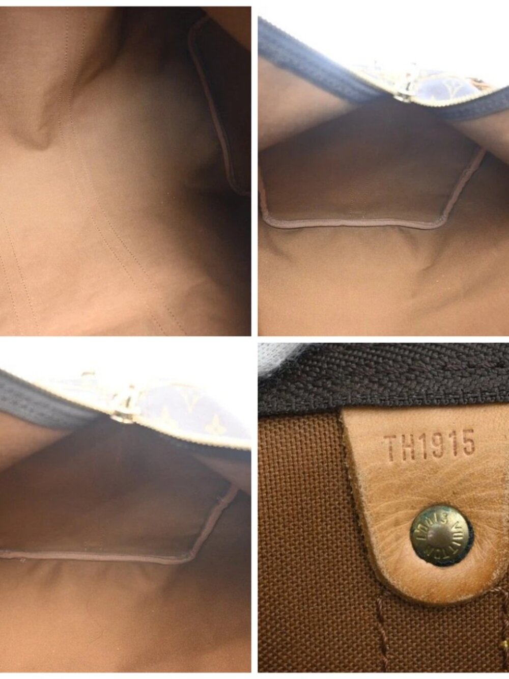 LOUIS VUITTON Keepall Bandouliere 55 2Way Hand Bag Monogram Brown M41414 18MA514 - Picture 16 of 16